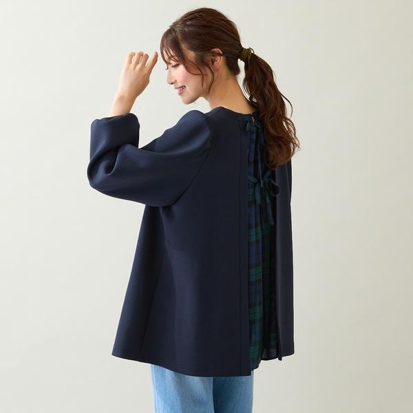 Rose Tiara（ローズティアラ） チェック切替プルオーバー : マルイ