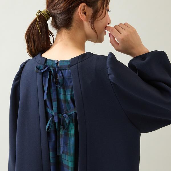 Rose Tiara（ローズティアラ） チェック切替プルオーバー : マルイ