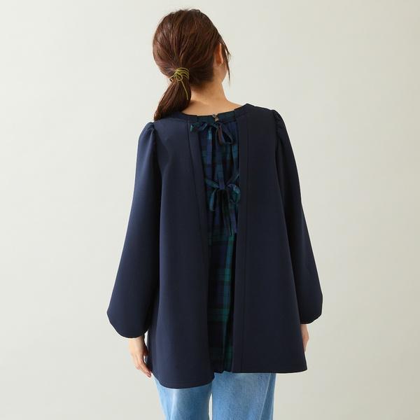 Rose Tiara（ローズティアラ） チェック切替プルオーバー : マルイ