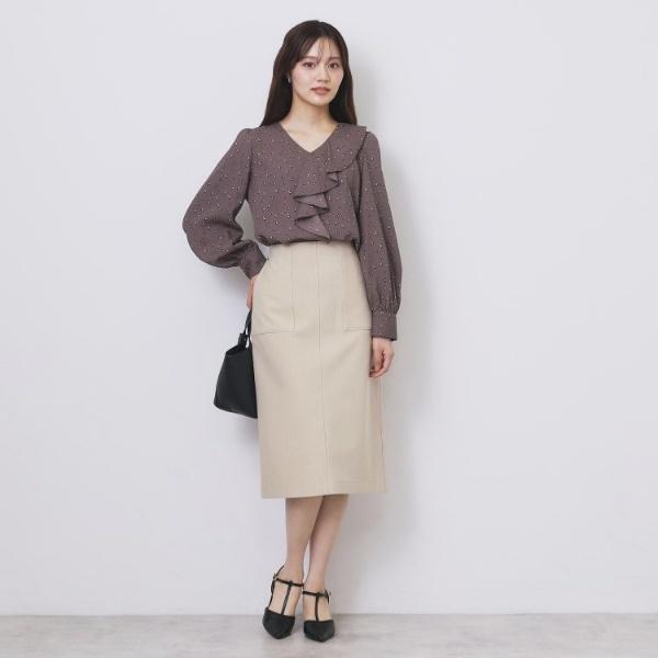 index ラメポンチタイトスカート【洗濯機可・防シワ・抗ピル