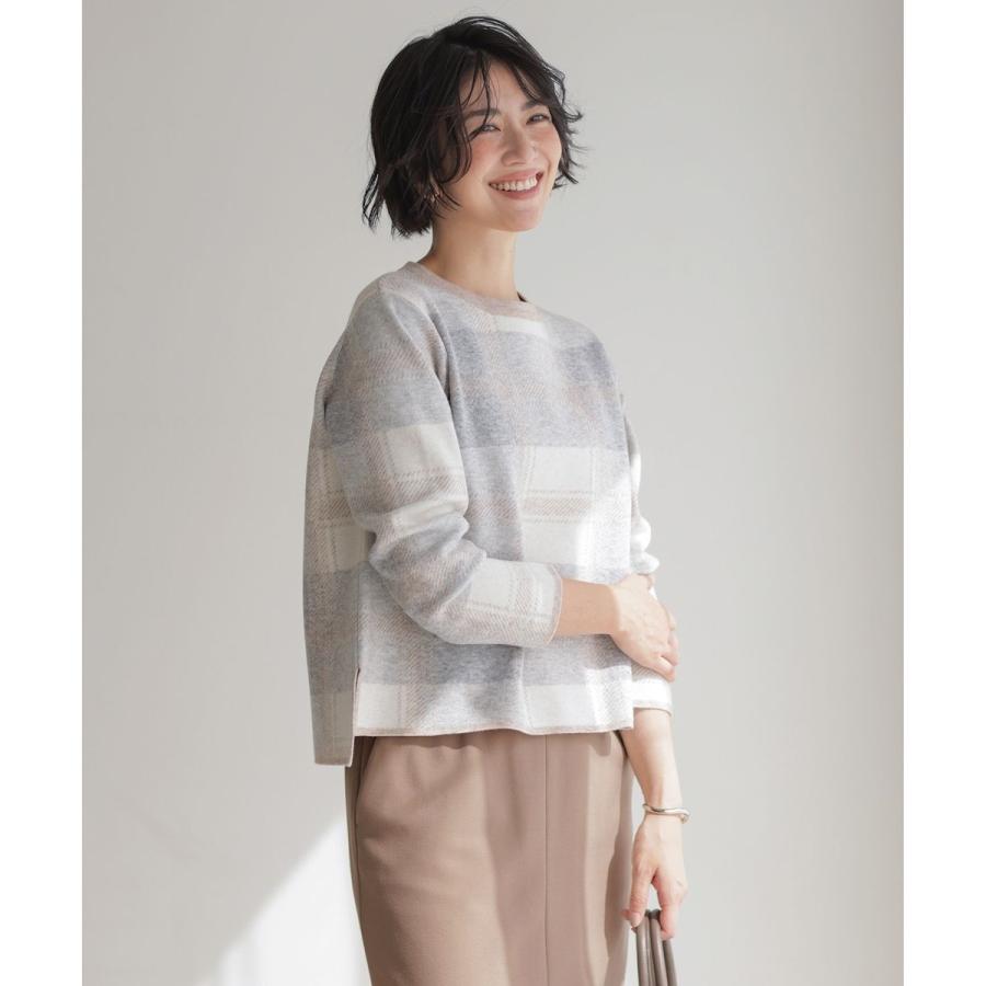 Wooly Stretch Plaid ニット | J.PRESS