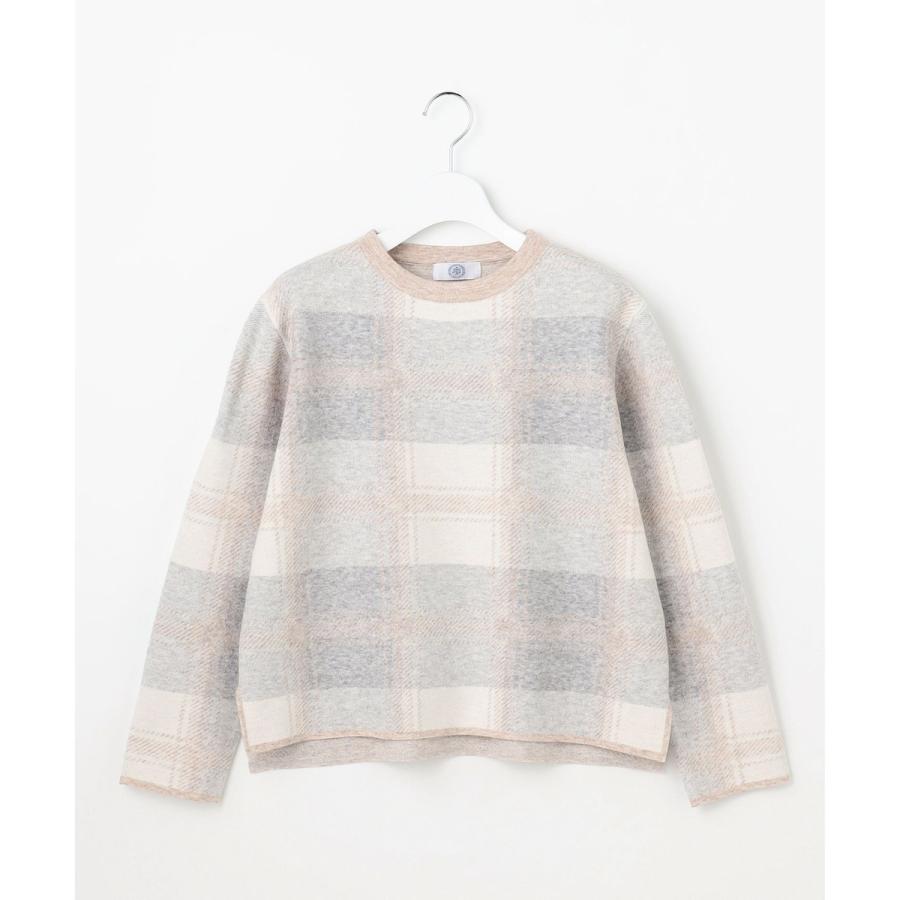 Wooly Stretch Plaid ニット | J.PRESS | 08