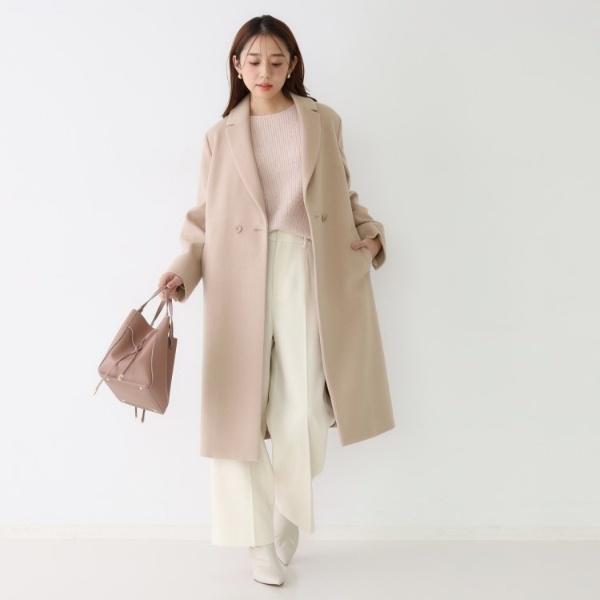 美品　クードシャンス　ミリタリーコート　アウター　コート　４０ COUP DE CHANCE（クードシャンス） 【日本製】チェスター風コート