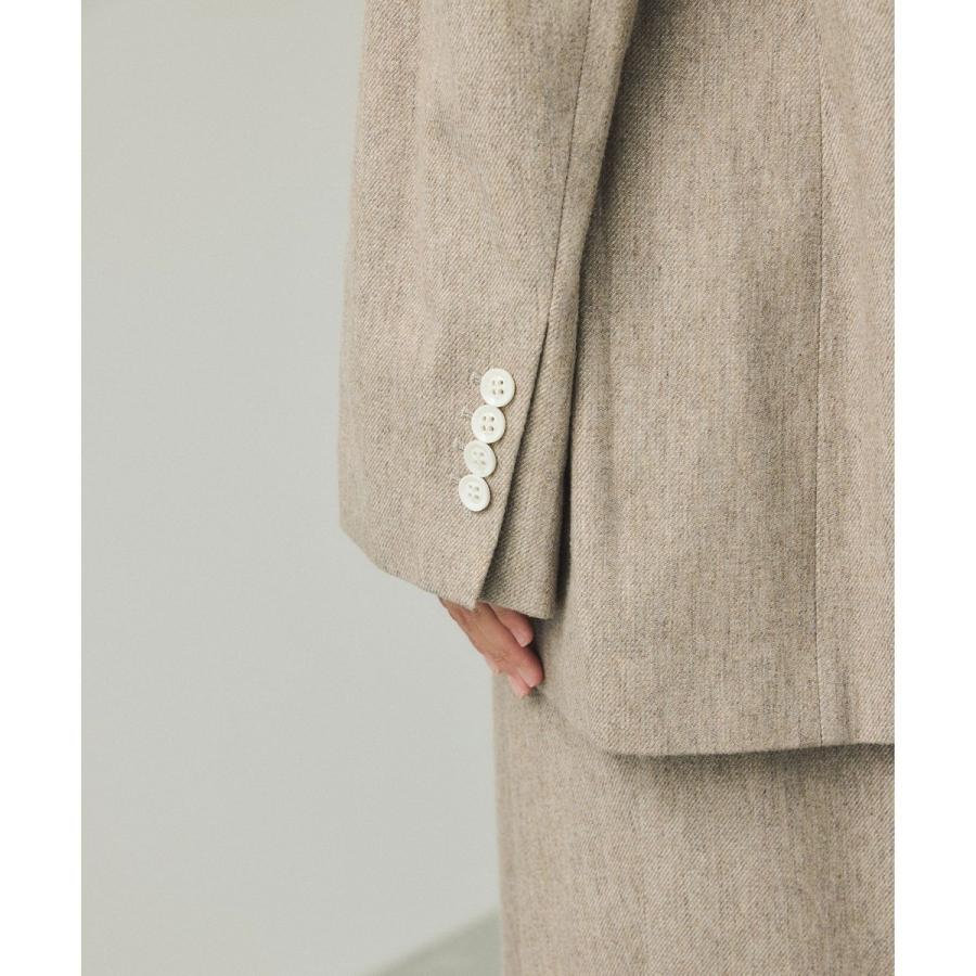 ADAM ET ROPE'（アダムエロペ） 【EMOELLE】ウールコットンジャケット