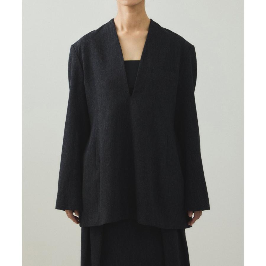 ADAM ET ROPE'（アダムエロペ） 【EMOELLE】ウールコットンジャケット