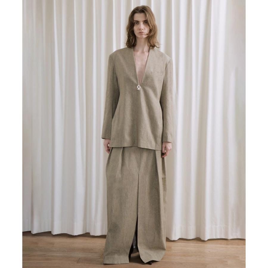 ADAM ET ROPE'（アダムエロペ） 【EMOELLE】ウールコットンジャケット