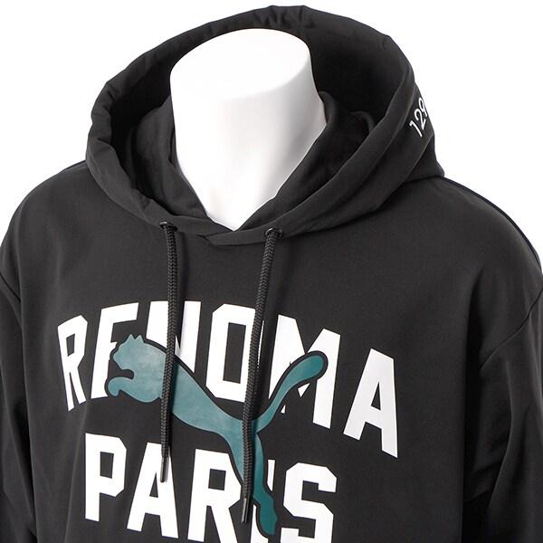 PUMA（プーマ） メンズ ゴルフ PUMA x renoma golf プリント フーディ