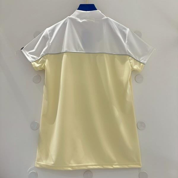 【Women's】切り替え半袖モックネック_4