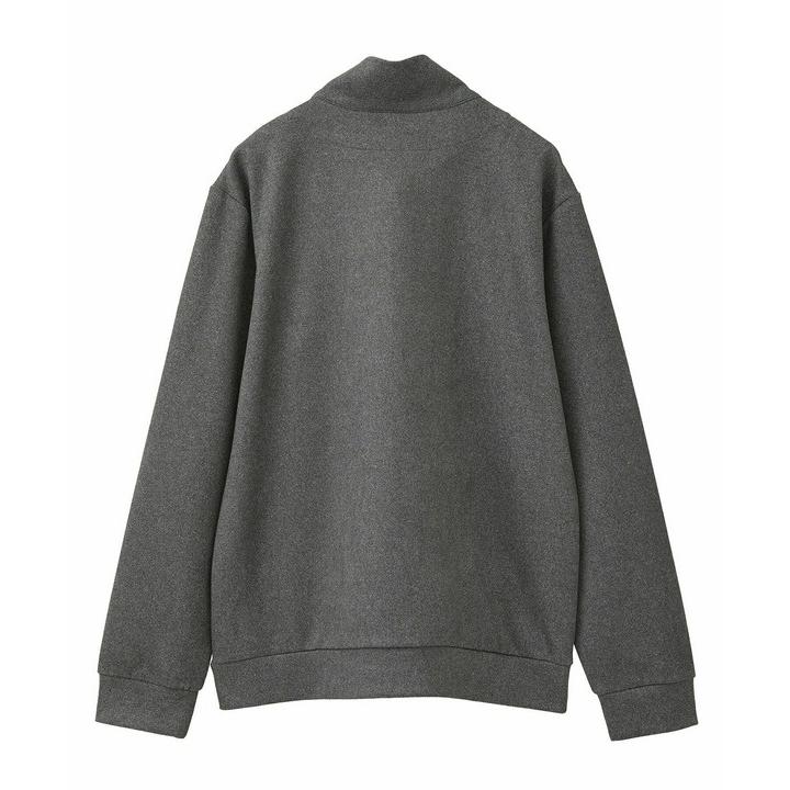 MEN'S BIGI（メンズビギ） スエードフェイクレイヤードプルオーバー