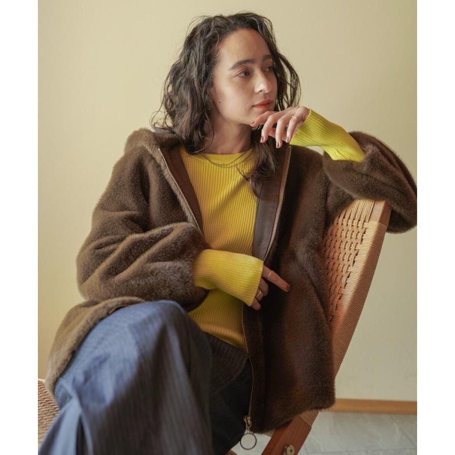 Bou Jeloud（ブージュルード） フェイクファーコート : マルイ(丸井