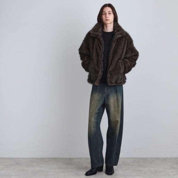 tk.TAKEO KIKUCHI（ティーケータケオキクチ） ミックスフェイクファー