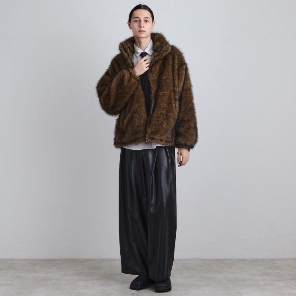 tk.TAKEO KIKUCHI（ティーケータケオキクチ） ミックスフェイクファー