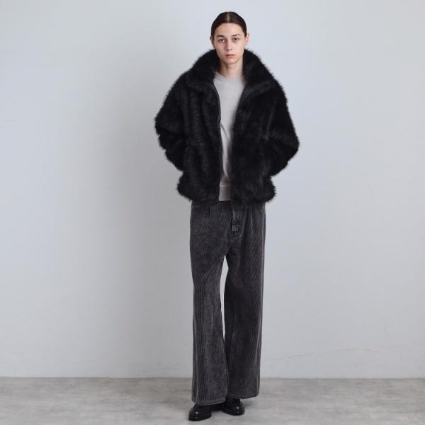 ファーブルゾン【tk.TAKEO KIKUCHI】 楽天市場】【SALE／60%OFF】ミックスフェイクファーブルゾン tk.TAKEO