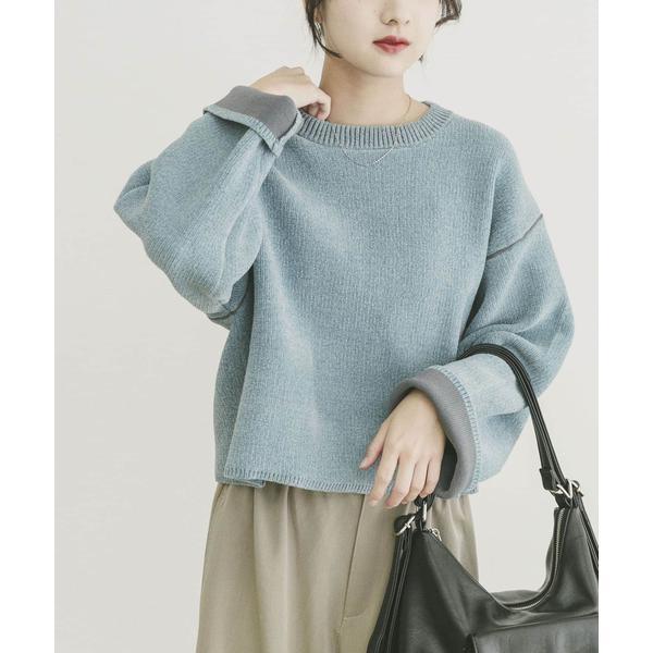 洗濯可/毛玉防止』ダブルフェイスモールニット : マルイ(丸井)Yahoo!店