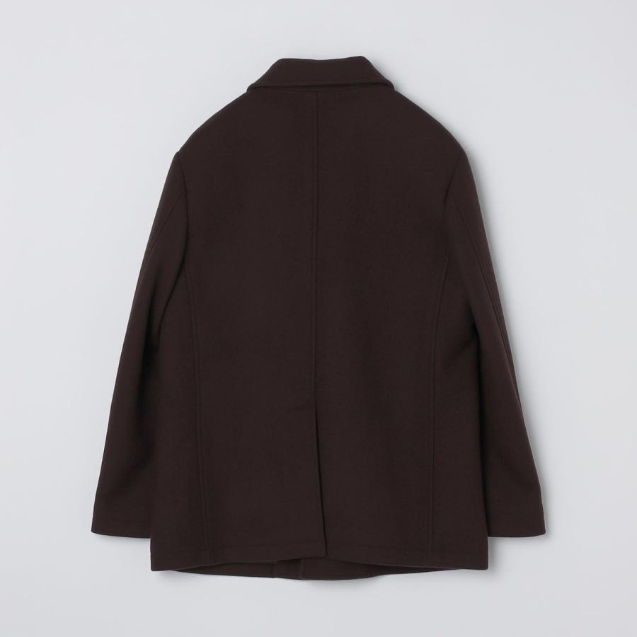 ★美品★SHIPS シップス★S140ウールハーフコート★Sサイズ★ネイビー★ 中古・古着通販】SHIPS (シップス) S140 ウールシルク シングル