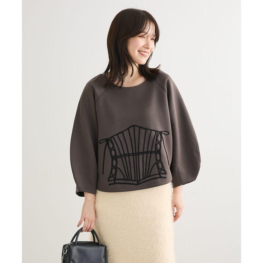 Green Parks（グリーンパークス） □ESCAR コルセットコード刺繍プル