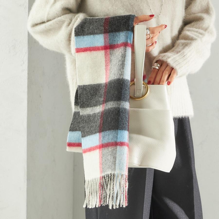 美品 SHIPS♡ウール カシミヤ リバーシブル リバーコート 白×ピンク SHIPS（シップス） カシミヤ リバーシブル マフラー : マルイ(丸井