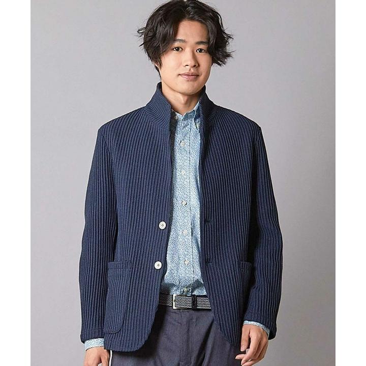 UNION STATION（ユニオンステーション） ポリニットスタンドカラーJKT