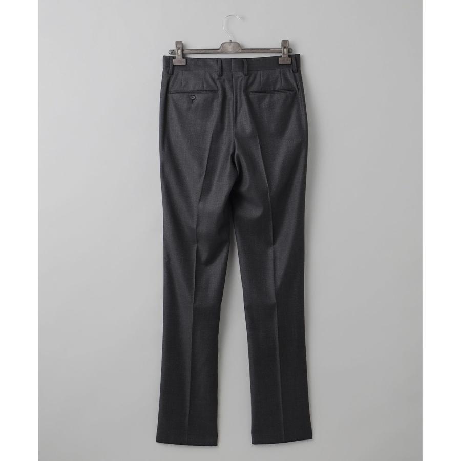 【Loro Piana Fabric】365 通年スーツ(グレー×格子)の画像