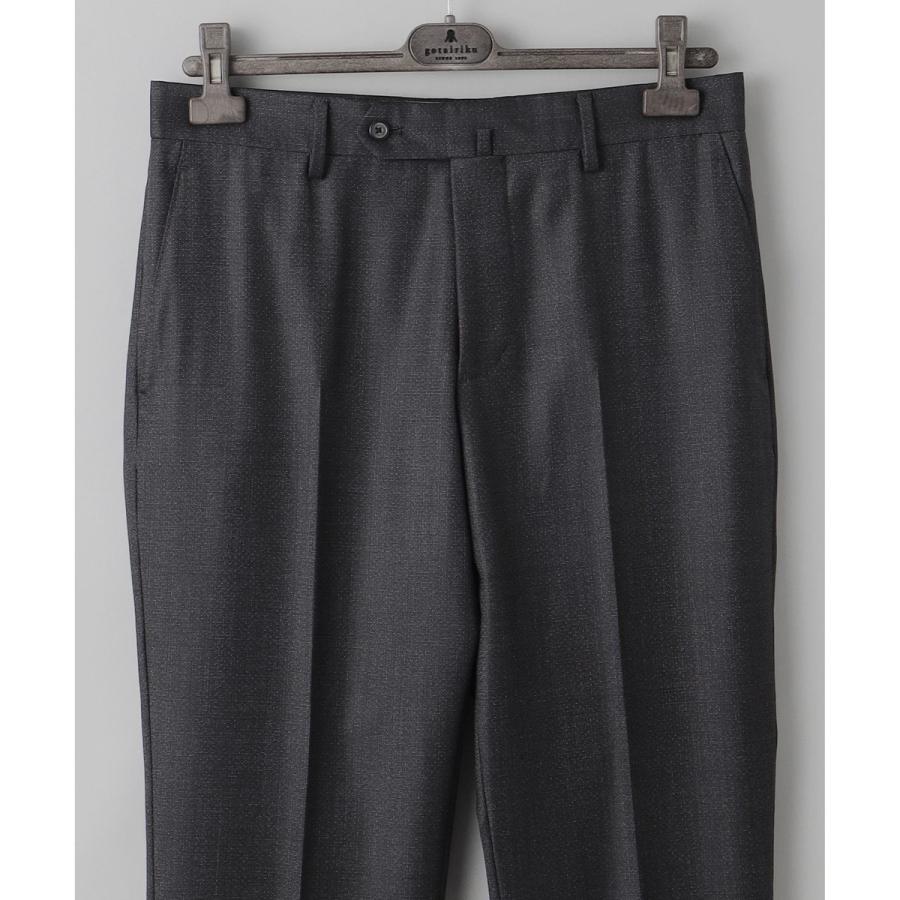 【Loro Piana Fabric】365 通年スーツ(グレー×格子)の画像