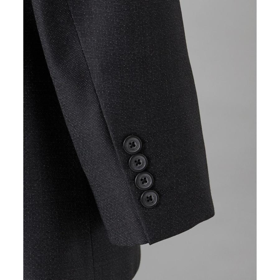 【Loro Piana Fabric】365 通年スーツ(グレー×格子)の画像
