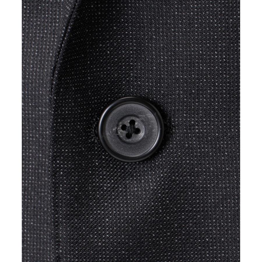 【Loro Piana Fabric】365 通年スーツ(グレー×格子)の画像