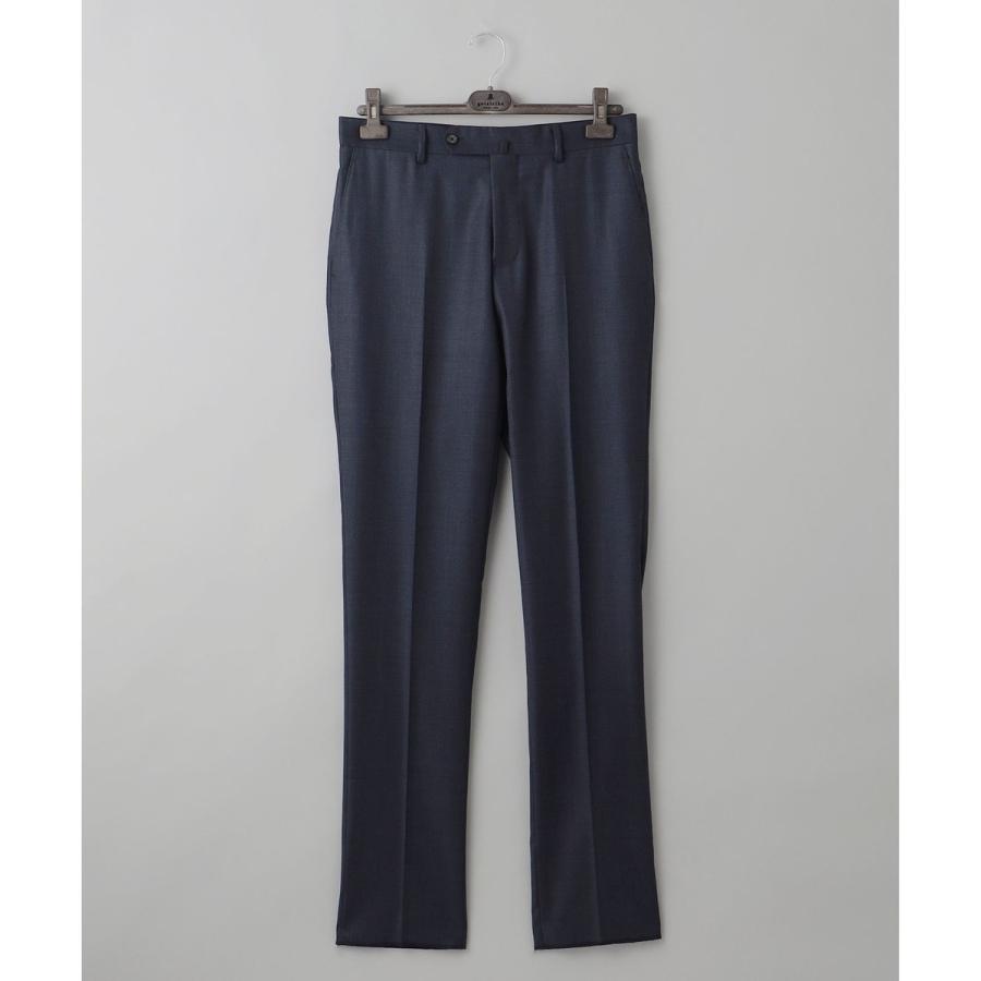 【Loro Piana Fabric】365 通年スーツ(ネイビー×格子)の画像