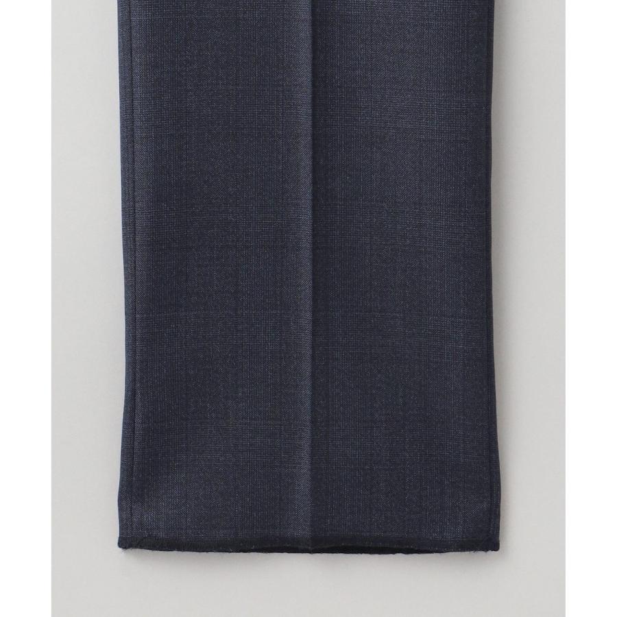 【Loro Piana Fabric】365 通年スーツ(ネイビー×格子)の画像