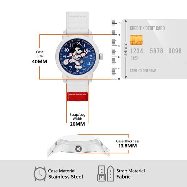 FOSSIL Disney x Fossil 限定版 ミッキーマウス 宇宙飛行士 ウォッチ
