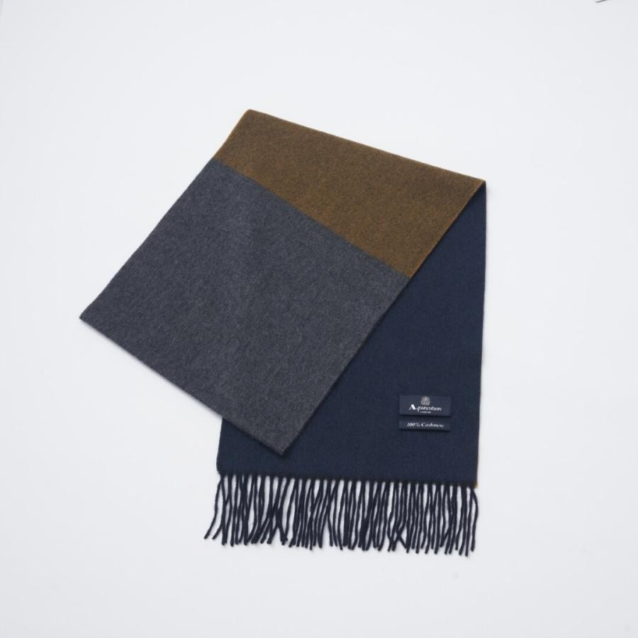 マフラー】アクアスキュータム｜カシミヤ 3カラーソリッド : マルイ