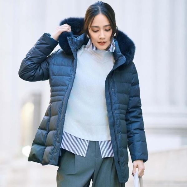 UNTITLED（アンタイトル） 【はっ水機能フード取り外し可】ミディ