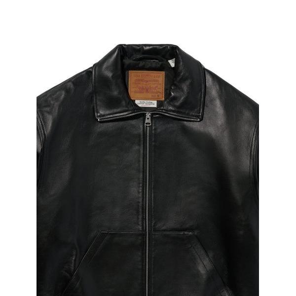 PREMIUM BLACK FULLZIP SPORTS LEATHER JACKET : マルイ(丸井)Yahoo!店
