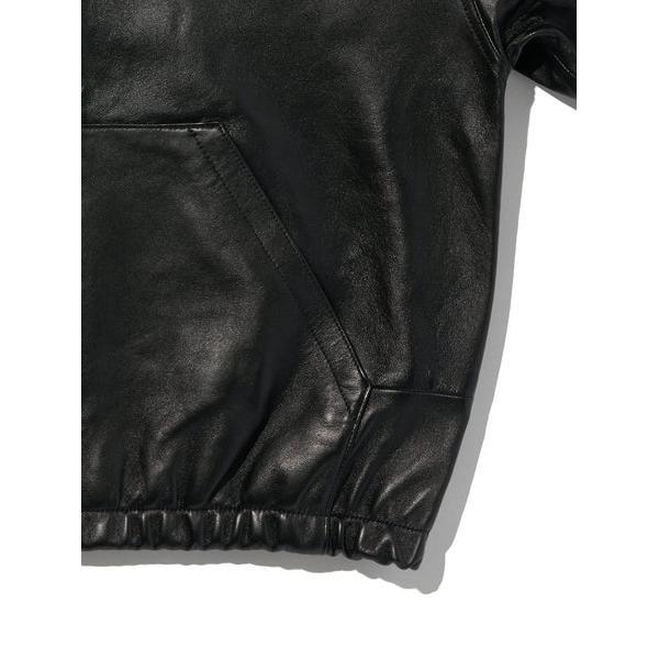 PREMIUM BLACK FULLZIP SPORTS LEATHER JACKET : マルイ(丸井)Yahoo!店