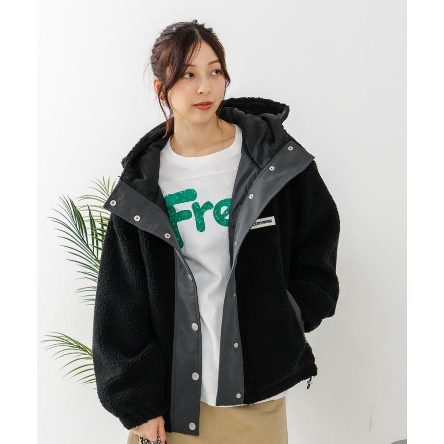 CONVERSE（コンバース） 【CONVERSE/コンバース】ボア 切り替え フード