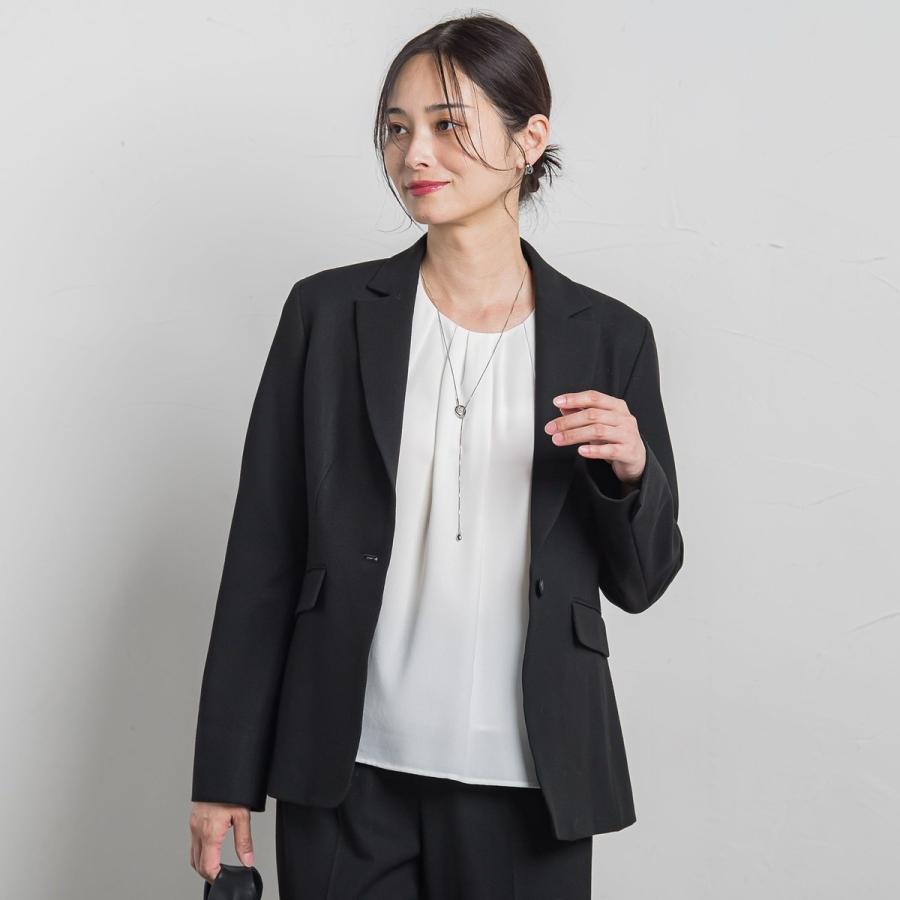 LAUTREAMONT（ロートレアモン） 両面起毛テーラードジャケット≪洗える