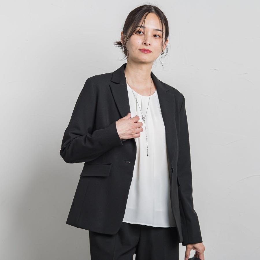 LAUTREAMONT（ロートレアモン） 両面起毛テーラードジャケット≪洗える