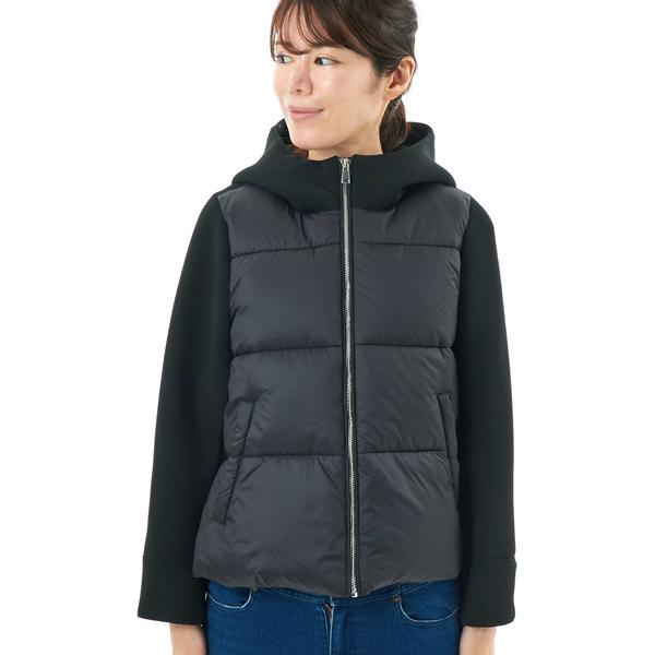 PREFERIR（プレフェリール） 中綿切替えブルゾン ショートコート