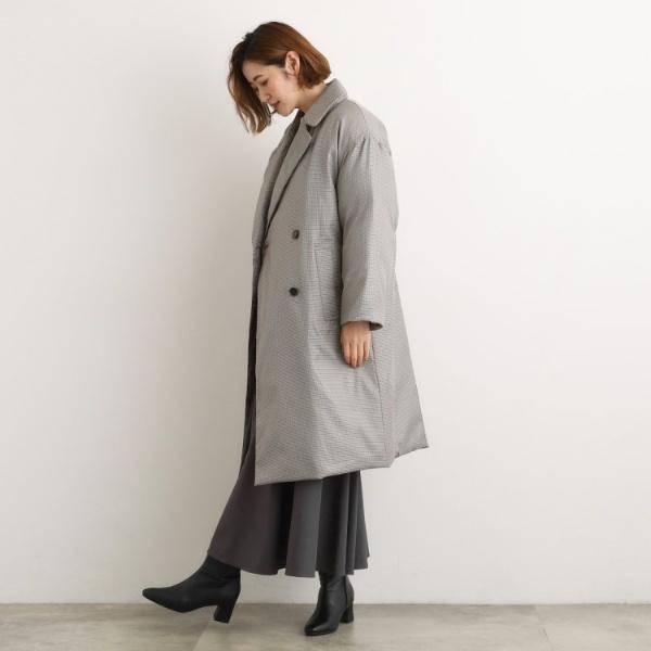 grove（グローブ） すっきり見え、ステッチレス中綿コート : マルイ 