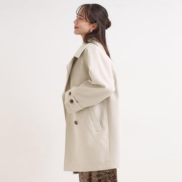 2WAY】こなれきれい ウール調コクーンコート : マルイ(丸井)Yahoo!店