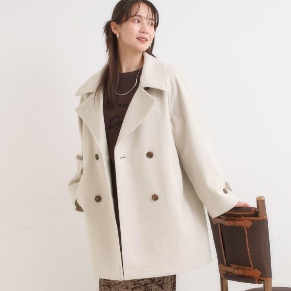 2WAY】こなれきれい ウール調コクーンコート : マルイ(丸井)Yahoo!店