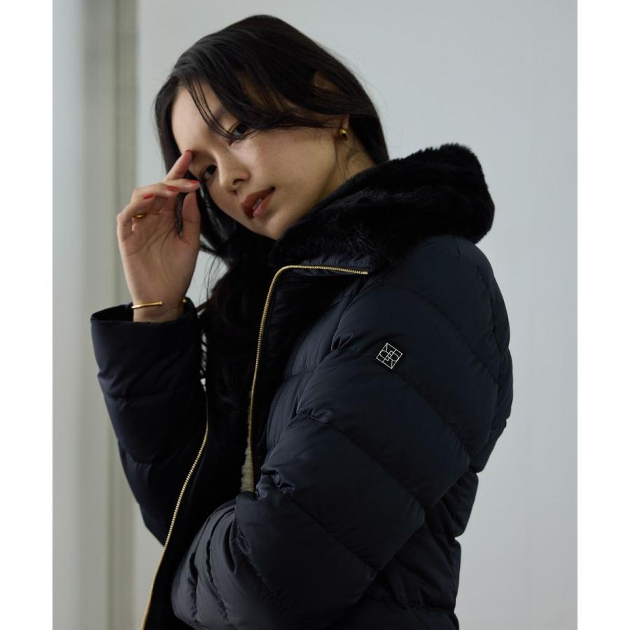 ROPE'（ロペ） サテンロング丈ダウンコート/イージーケア : マルイ