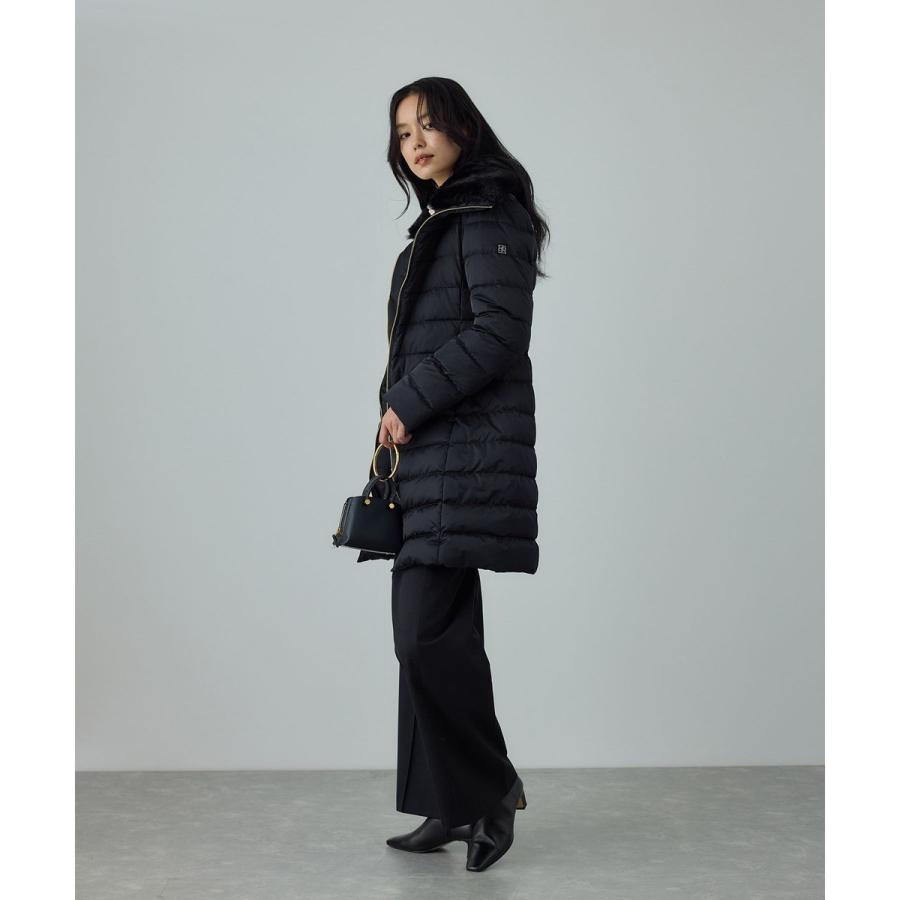 ROPE'（ロペ） サテンロング丈ダウンコート/イージーケア : マルイ