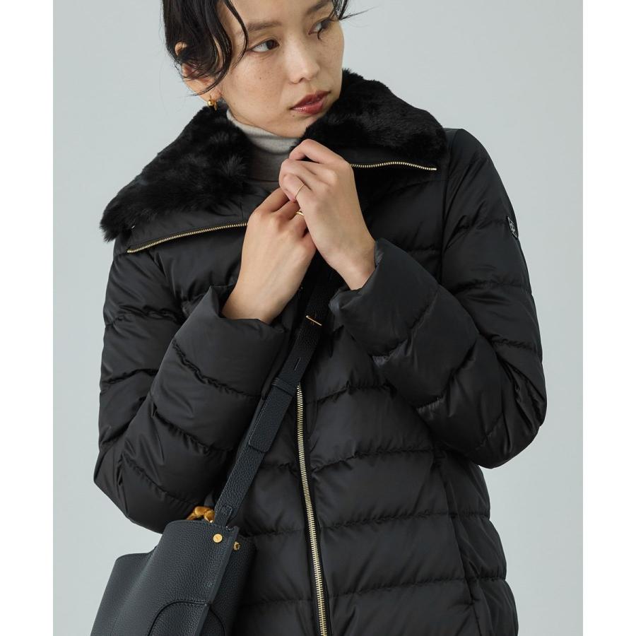 ROPE'（ロペ） サテンロング丈ダウンコート/イージーケア : マルイ