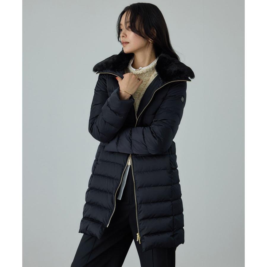 ROPE'（ロペ） サテンロング丈ダウンコート/イージーケア : マルイ