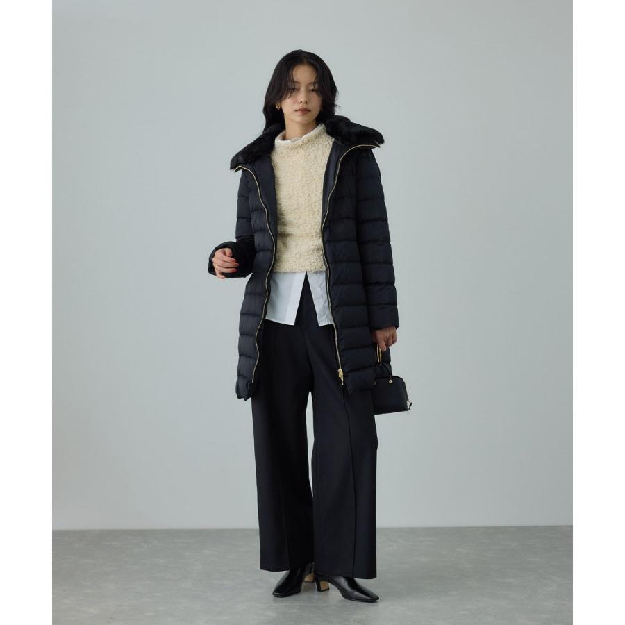 ROPE'（ロペ） サテンロング丈ダウンコート/イージーケア : マルイ