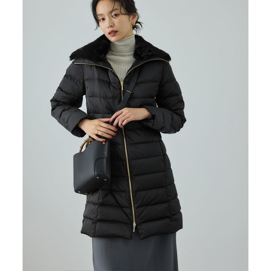 ROPE'（ロペ） サテンロング丈ダウンコート/イージーケア : マルイ