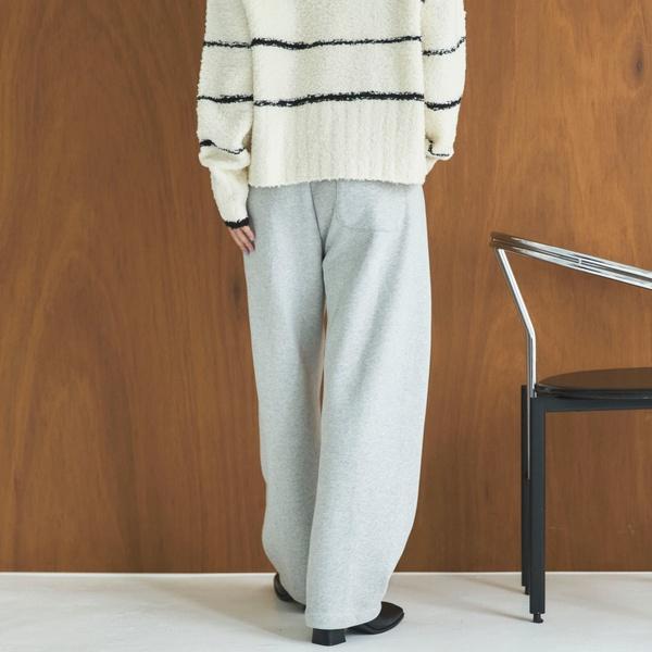 DOUX ARCHIVES（ドゥアルシーヴ） 裏起毛カーブパンツ : マルイ(丸井