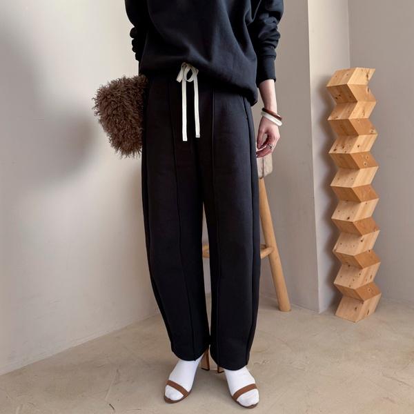 DOUX ARCHIVES（ドゥアルシーヴ） 裏起毛カーブパンツ : マルイ(丸井