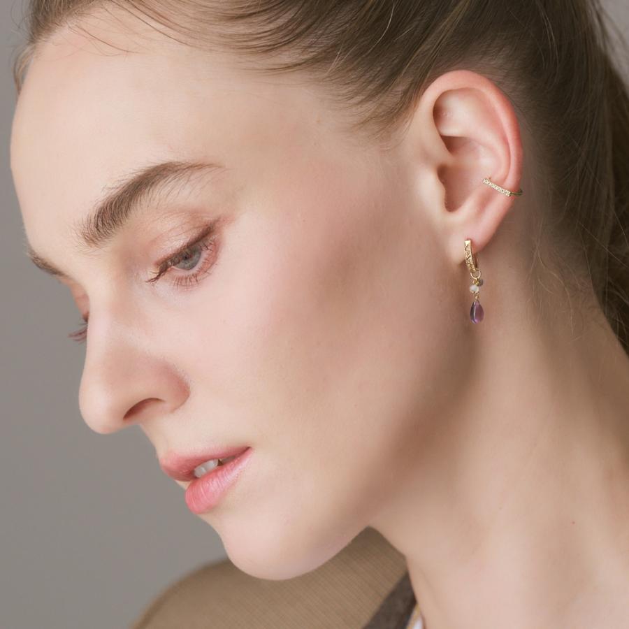 キ*ル様 美品 agete K10 マルチストーン ピアスチャーム 美☆シラー agete K10マルチストーンピアスチャーム : マルイ(丸井)Yahoo!店