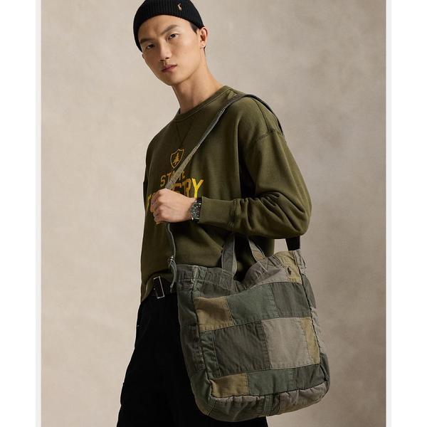 未使用品　ポロ ラルフローレンパッチワーク タイガー キャンバス トートバッグ 楽天市場】ポロ ラルフローレン ポロベアー パッチワーク トートバッグ